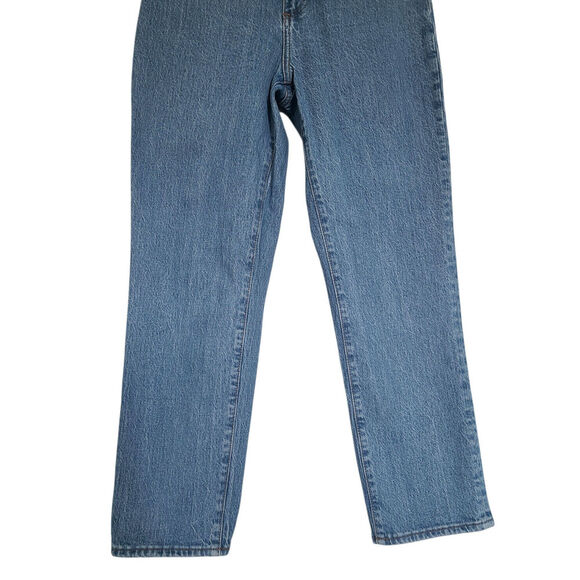 Denim Forum High-Rise Straight-Leg Jeans Size 26 - Picture 4 of 8